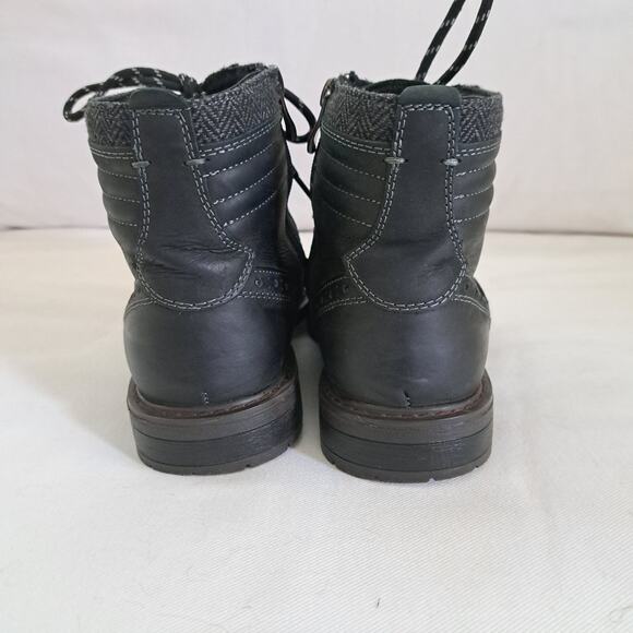 Arkbird Mens Size 7 Black Chelsea Boots Leather Oxford Ankle Boots with Zipper main image 5